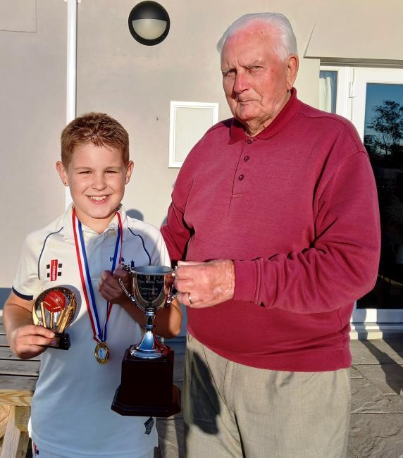 Evan Martin Trophy Winner George Wonnacott