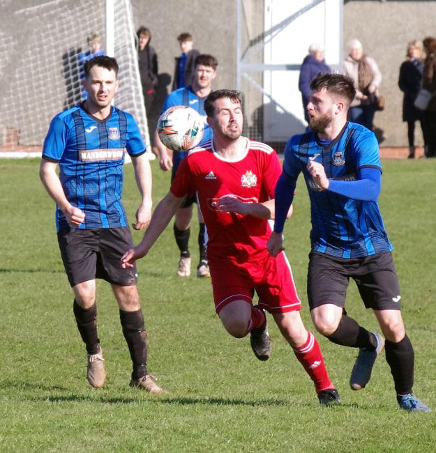 Shane Walsh opened the scoring for Hakin 