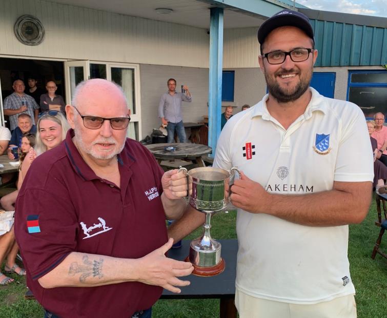 Richard Morris and Narberth captain Jordan Williams