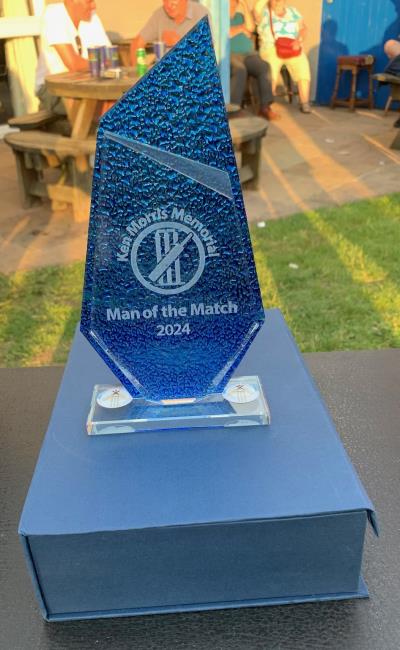 Magnificent Man of the Match trophy