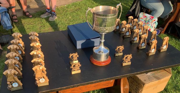 Superb array of trophies