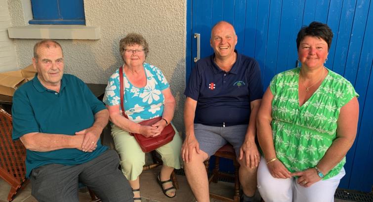 John, Heather, Richard and Rhian Howell