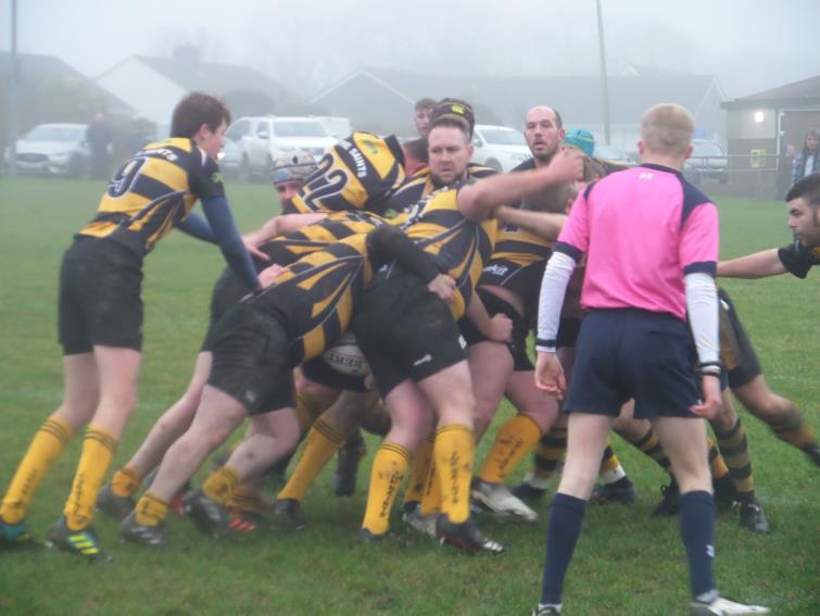 Close-up action as Llangwm beat The Saints