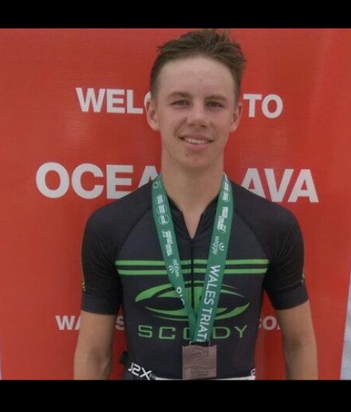 Medal winner Fin Bowie 