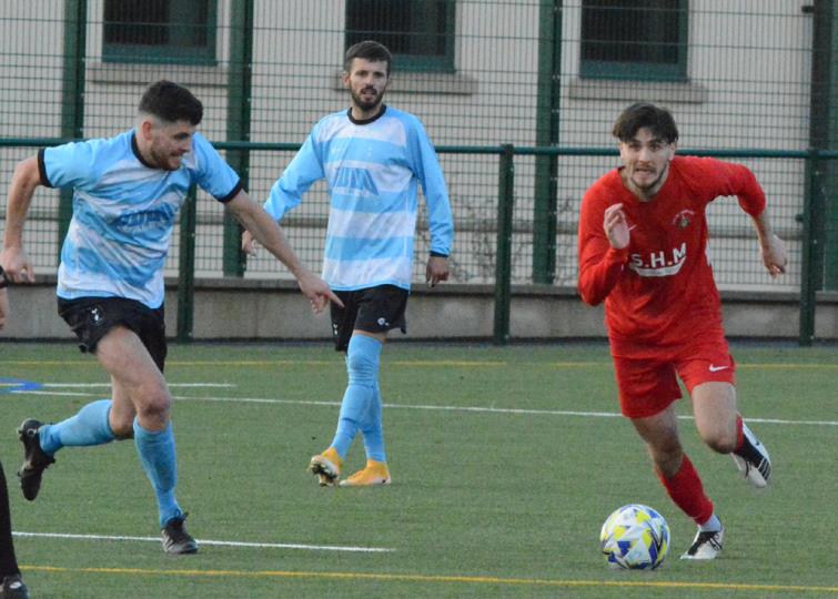 Fraser Finlay surges forward for Merlins Bridge