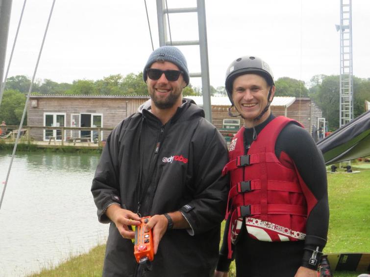 Mark Harris and Fraser Watson