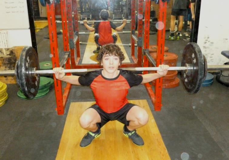 And squats well!
