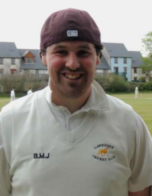 Brad McDermott-Jenkins - stood out with bat and ball for Lawrenny