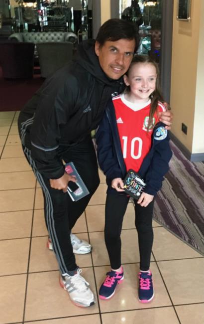 Meeting Chris Coleman