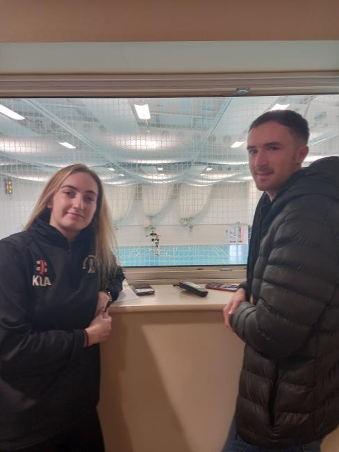 Kacey Arran and Tom Pritchard