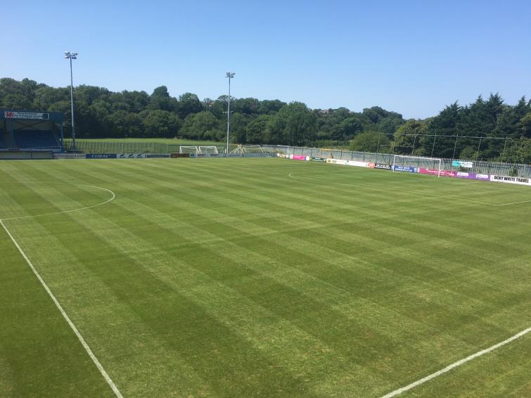The Bridge Meadow Stadium looks a picture