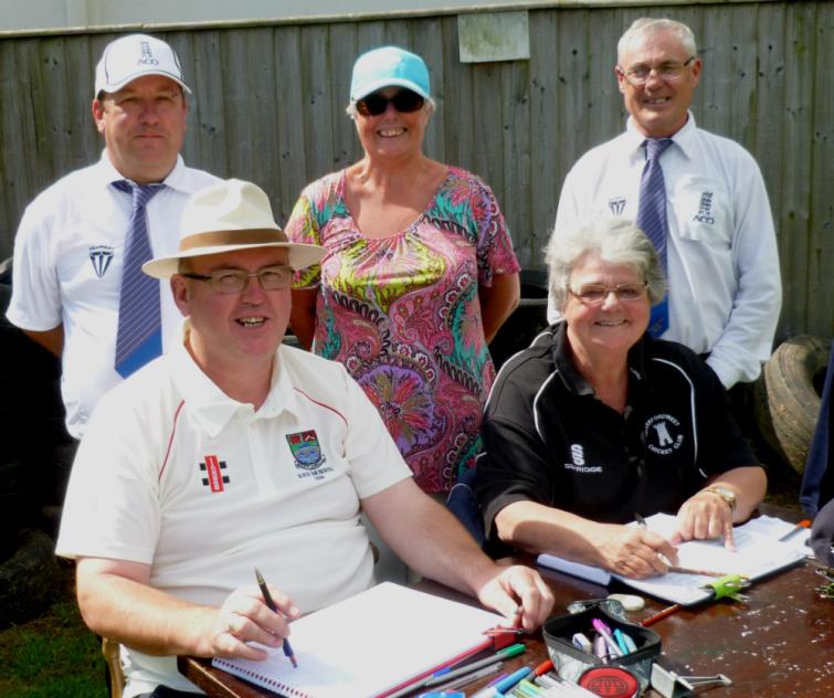 Umpires and scorers