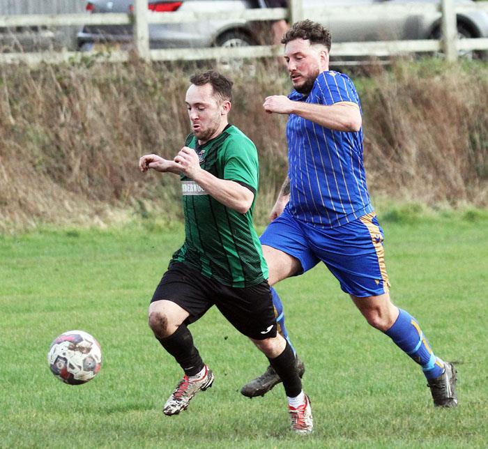 Alfie Stotter scored for Hakin at Kilgetty. Picture Susan McKehon