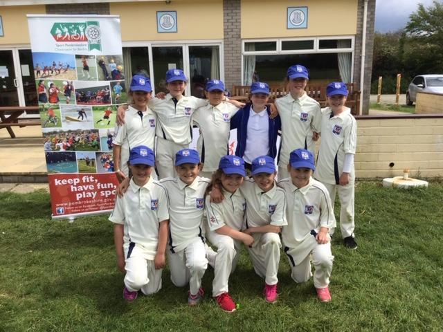 Cleddau Reach VC School were runners-up in the north county finals