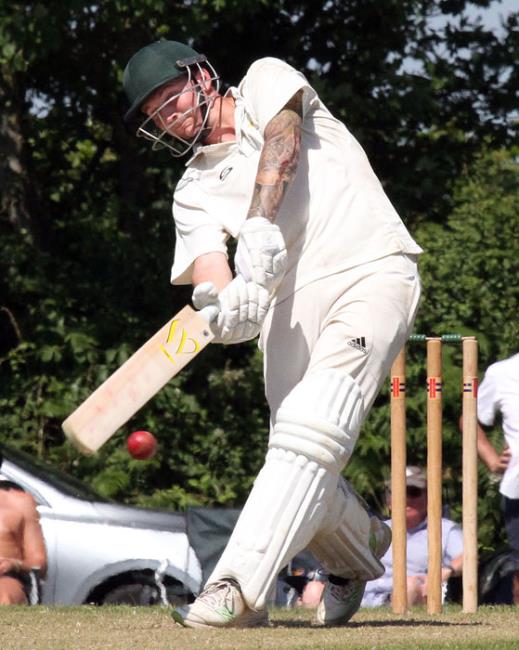 Kyle Marsh (73 not out for Lawrenny)
