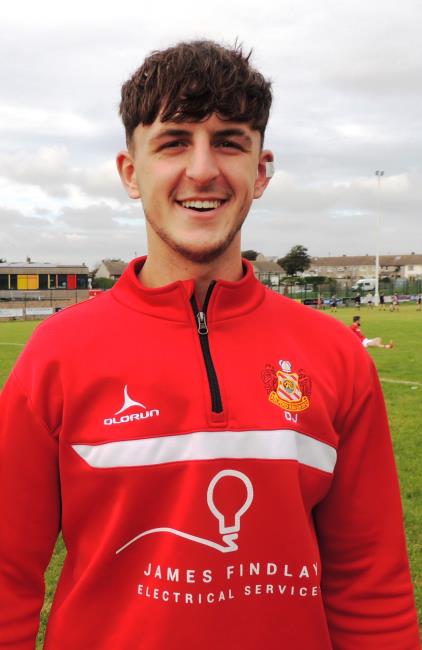 Kyran Grey - scored only try for Milford Haven