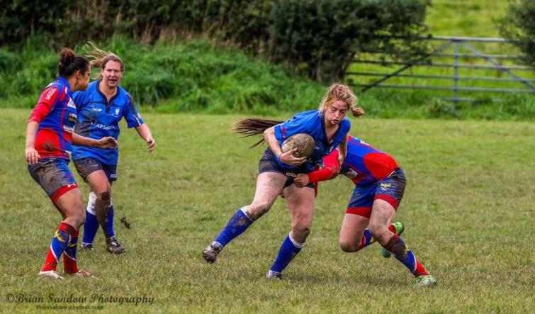 Blues Ladies on the attack