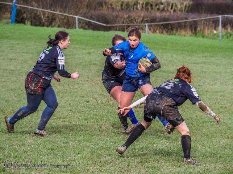 Holly Couzens was outstanding at outside-half, with a points haul of 15.