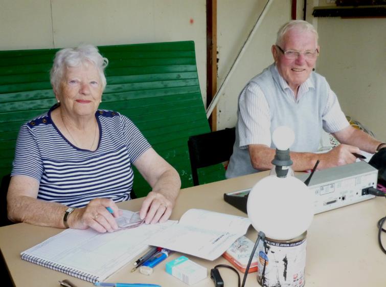 Hazel Poole and John Laugharne
