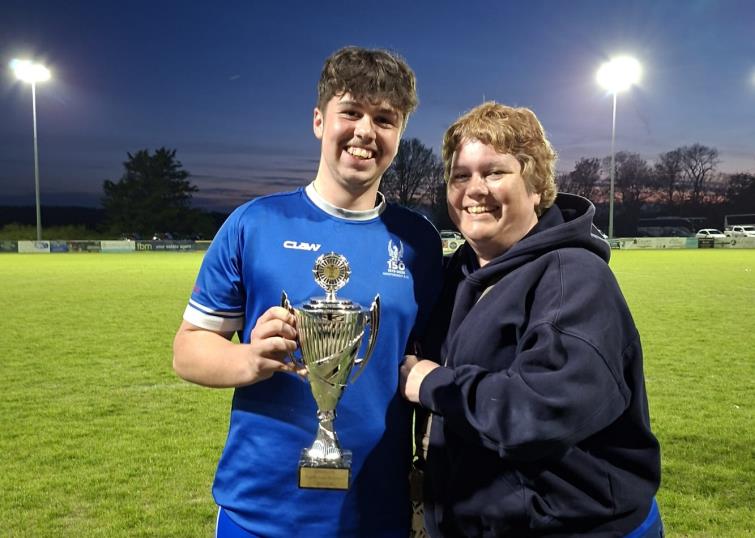 Hannah Albery with son Lucas