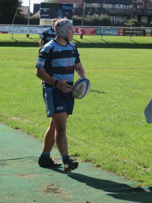 Harley Young (Narberth try scorer)