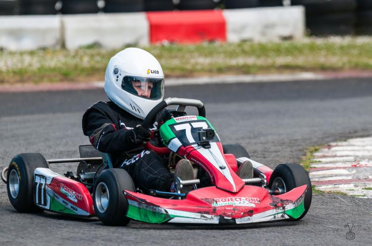  Harri roaring down the track
