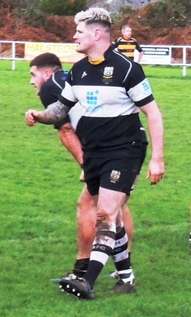 Harry Owen - three tries for The Quins