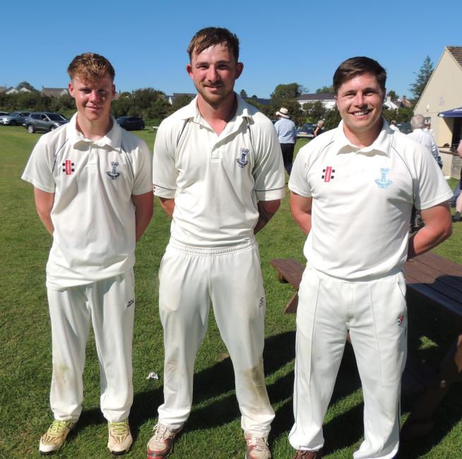 Harry Nicholas, Geraint Jones and Ashley Sutton