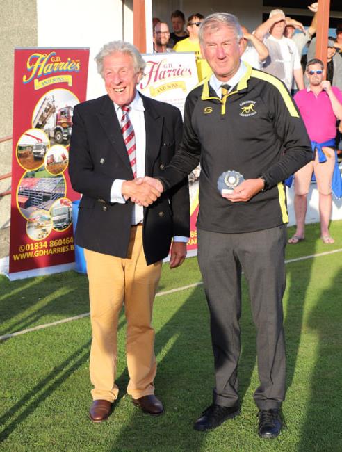 Lawrenny was long-serving club man Malcolm Thomas