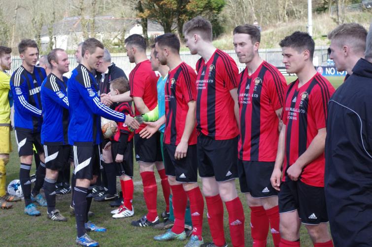 Senior Cup Final in action pictures