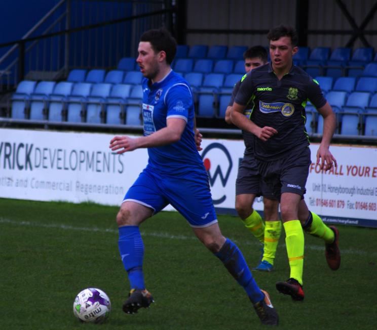 Ricky Watts in control for The Bluebirds