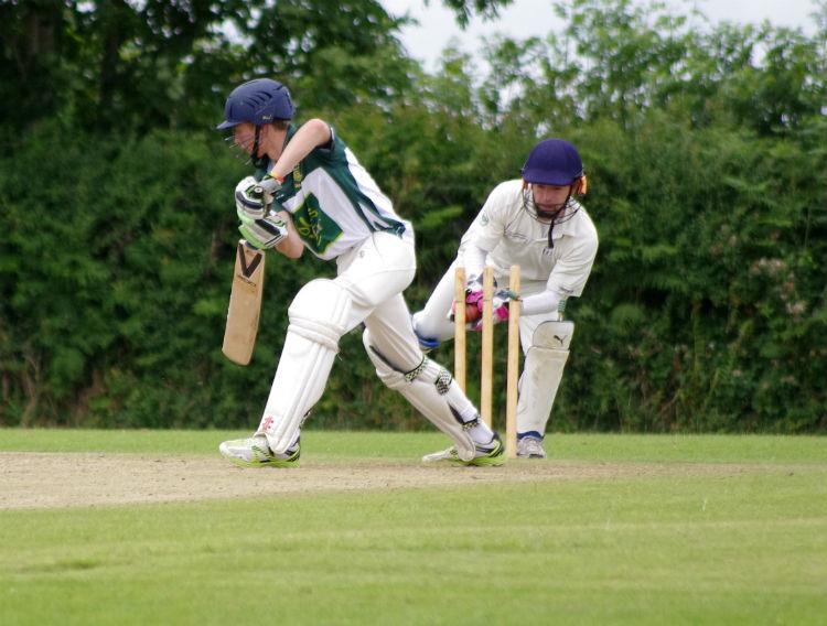 Jack Davies survives being stumped
