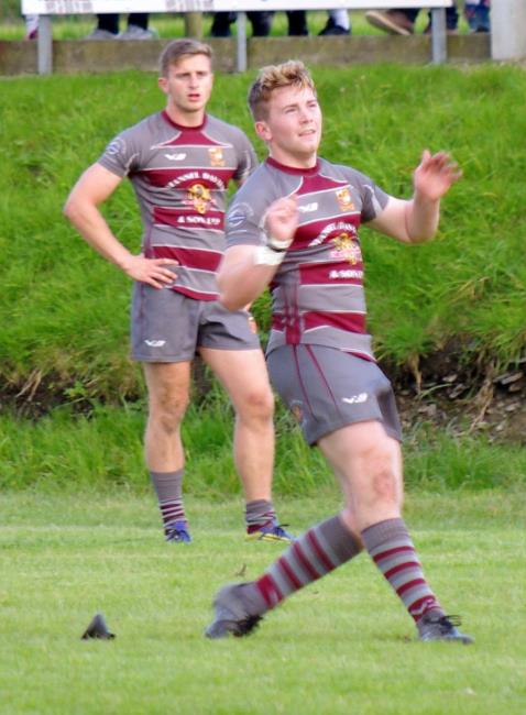 Crymych outside half Ifan Phillips was outstanding for Crymych