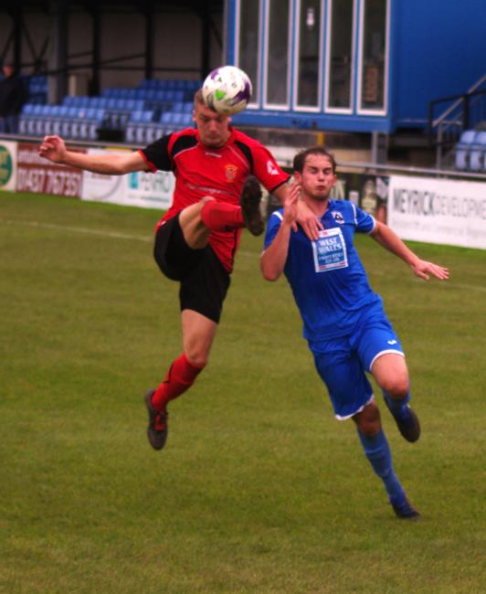 Kristian Speake scored the winner for Haverfordwest County