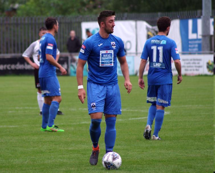 Elliot Scotcher scored with a 20 yard free kick