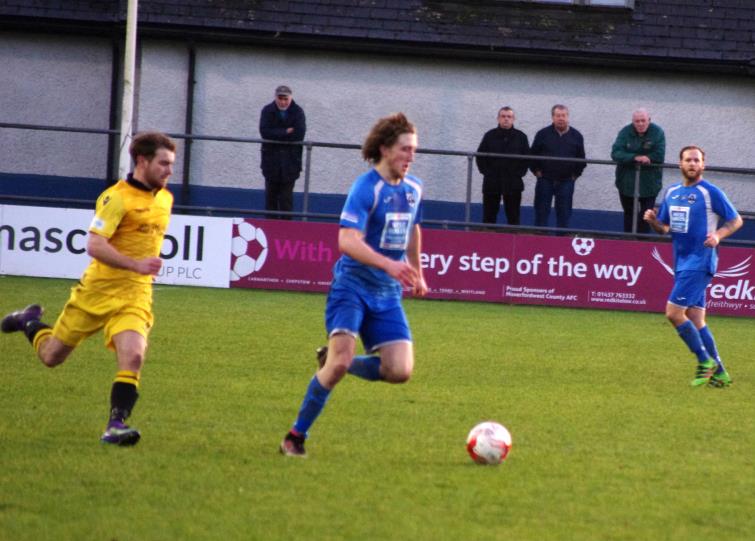 Greg Walters pushes forward for Haverfordwest County