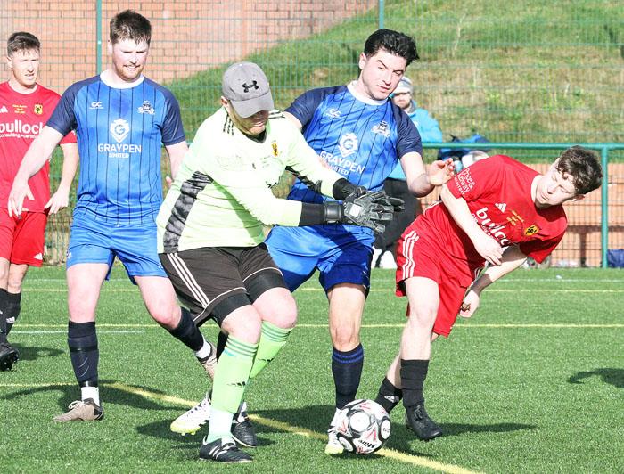 Goalmouth action