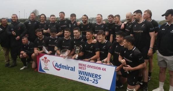 Division 4 West A Champions Neyland RFC