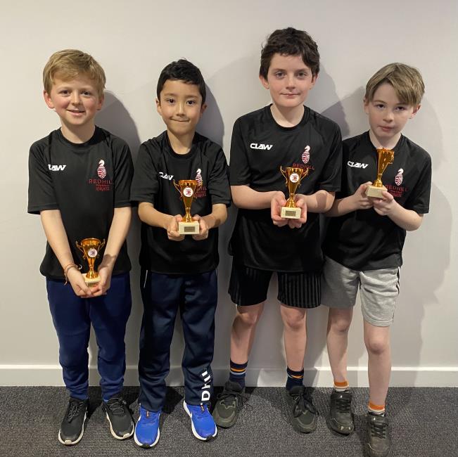 Redhill Knights show off silverware
