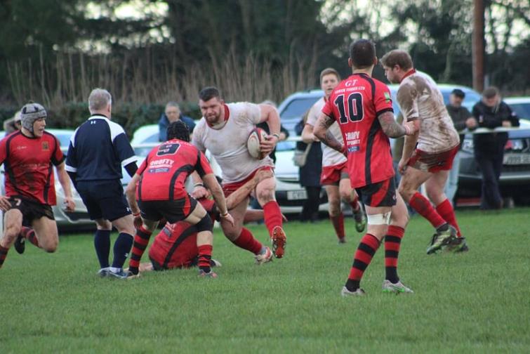 Sam Smith on the charge for Pembroke