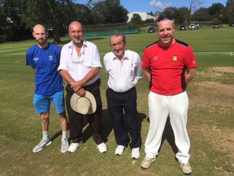 Paul Jenkins, Dave Brandon, Mervyn John and Jeremy Griffiths