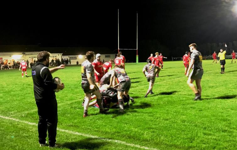 Pembroke beat Crymych Development squad under lights at Crickmarren