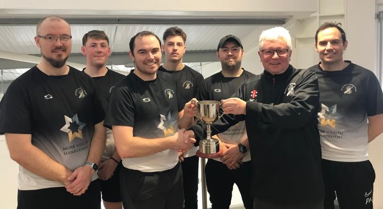 A delighted Neyland team with Martin Jones