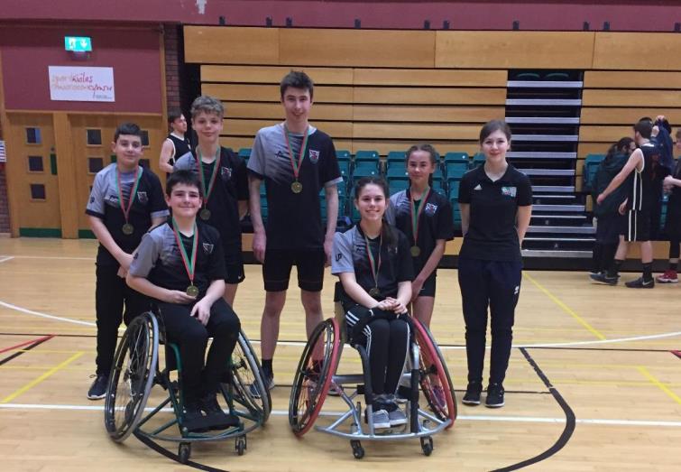 Pictured is the IZB team from Haverfordwest High VC School