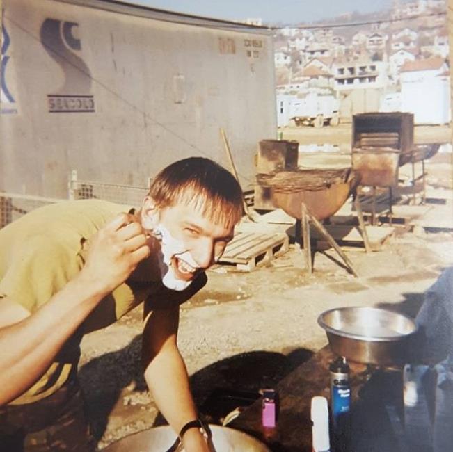 In the army 1995