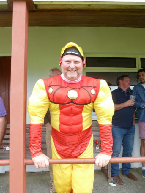 Superhero Ian Milsom