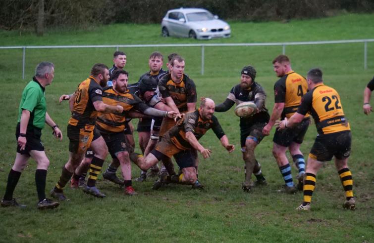 Ian Griffiths - fully involved for Llangwm