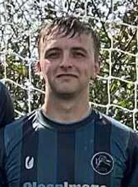 Ieuan Hawkins - bagged the second goal for Tish just after the interval