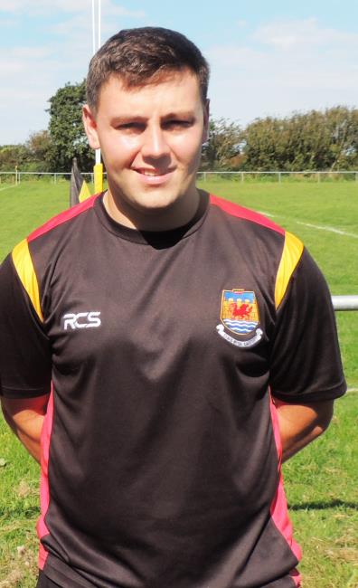 Iwan John - try for Cardigan winger