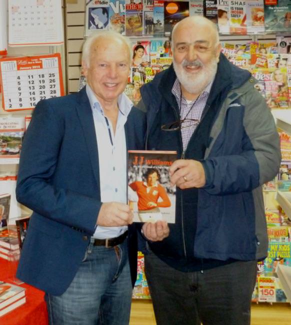 Welsh rugby legend ‘JJ’ visits Haverfordwest